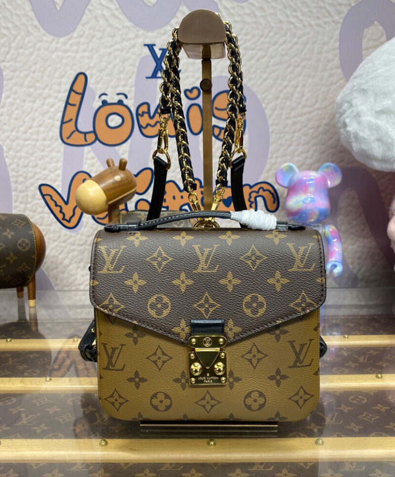 Louis Vuitton Pochette Metis Backpack M11941 Brown